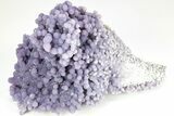 Purple, Sparkly Botryoidal Grape Agate - Indonesia #209165-3